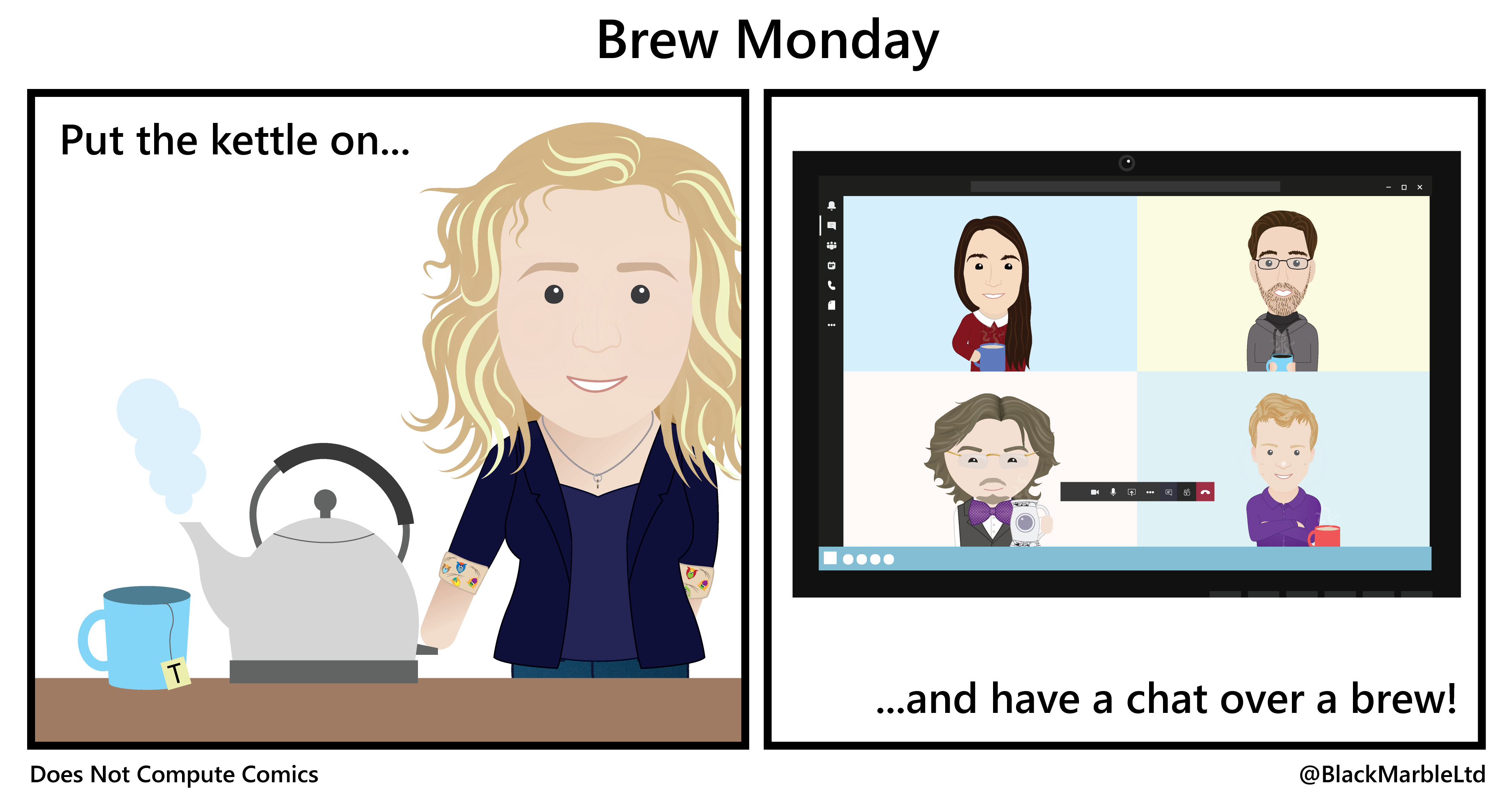 Put the kettle on for Brew Monday with your team.